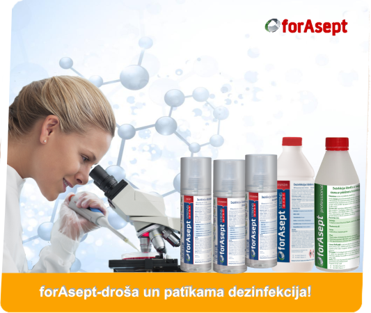 Dezinfekcijas līdzekļi forAsept